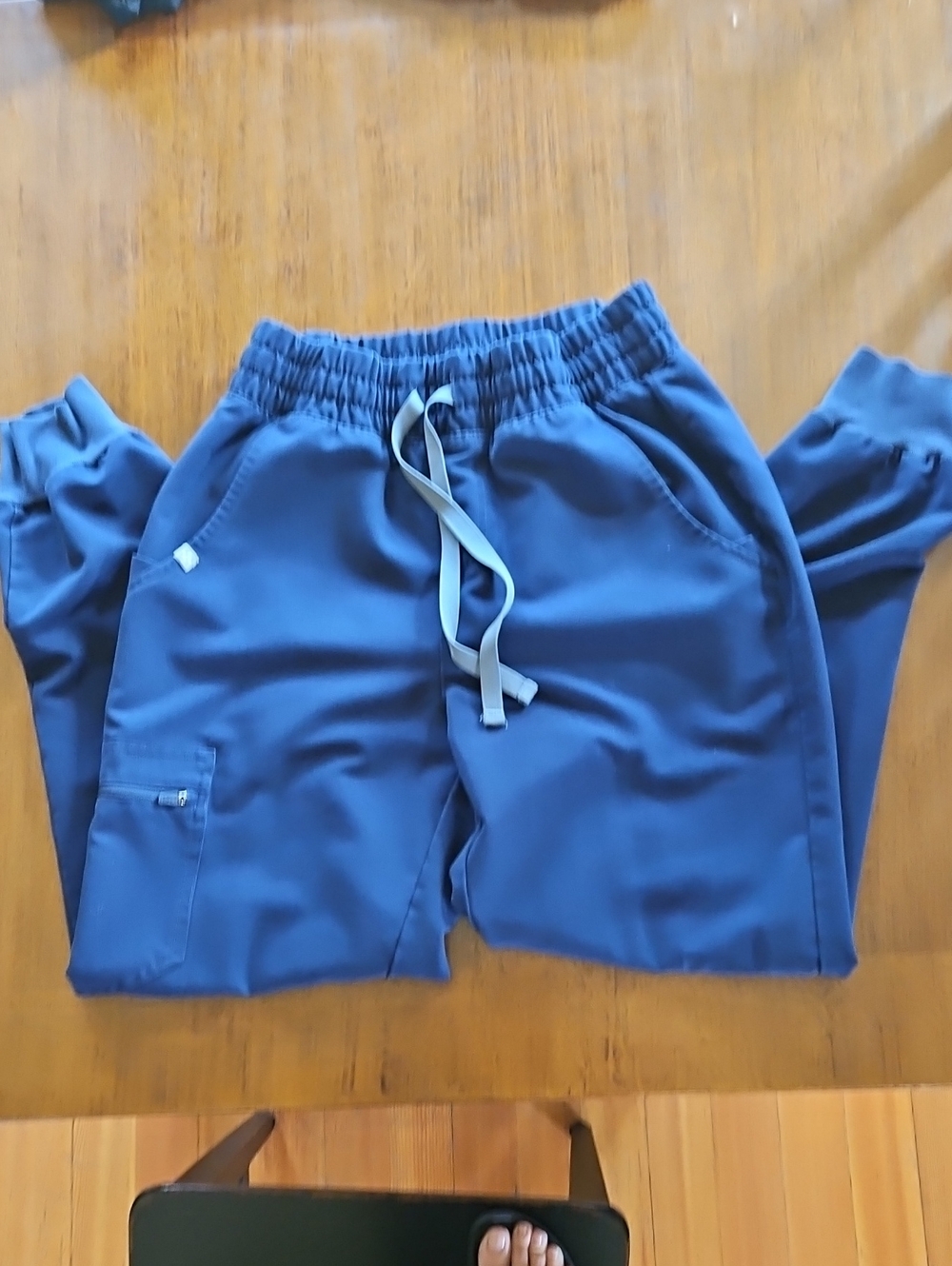 Figs Navy Blue Technical Collection Scrub Joggers